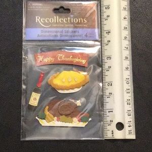 Happy Thanksgiving sticker set